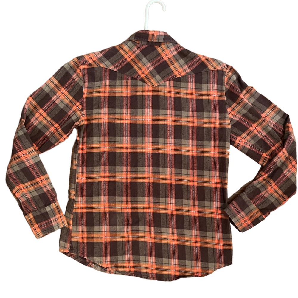 Vintage Stapleford Plaid Flannel Shirt Size S/P - Picture 3 of 7